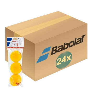 Balles de tennis Babolat Red Foam Stage 3 (Carton 24x3)