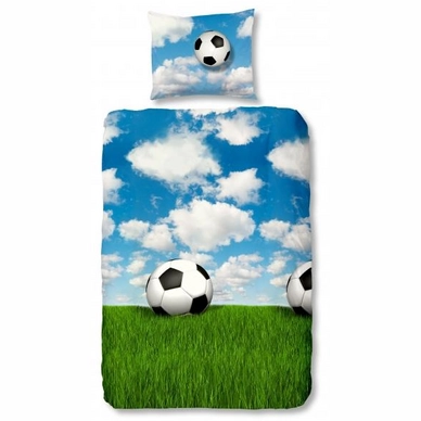 Dekbedovertrek Good Morning Football Katoen