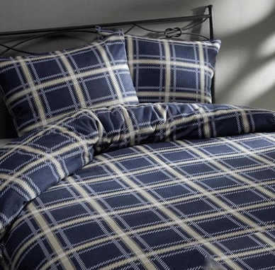 Dekbedovertrek DayDream Forrest Blauw Flanel