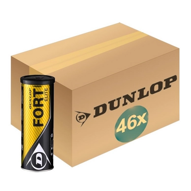 Balles de Tennis Dunlop Fort Elite x3 (Carton 48x3)