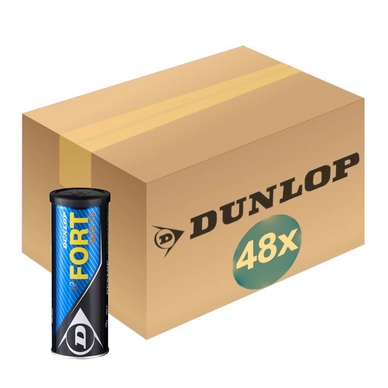 Balles de Tennis Dunlop Fort Max TP x3 (Carton 48x3)