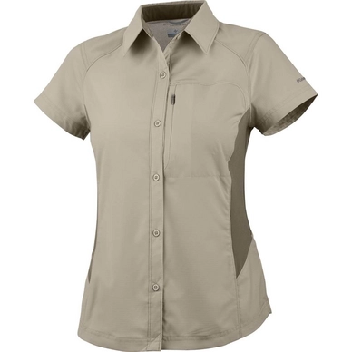 Chemise à manches courtes Women Columbia Silver Ridge Beige