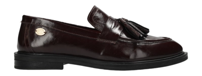 Fred de la Bretoniere Women Fairy Moccy Wrinkle Bordeaux Red