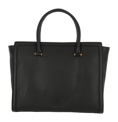 Fred de la Bretoniere Women Mika Businesssbag Grain Black