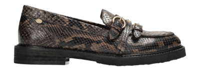Fred de la Bretoniere Women Paris Grive Phyton Dark Brown