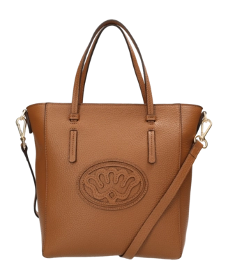 Fred de la Bretoniere Women Peggy Handbag Grain Light Cognac