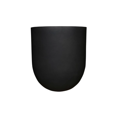 Bloempot Pottery Pots Refined Jumbo Lex S Volcano Black 80 x 88 cm