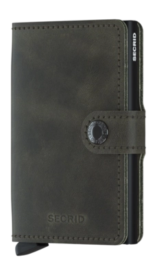Porte-carte Secrid Miniwallet Vintage Olive Black