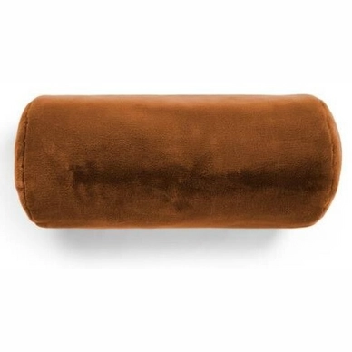 Nackenkissen Essenza Furry Leather Brown (22 x 50 cm)