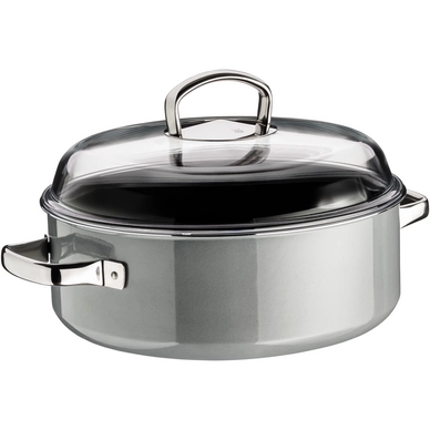 Braadpan WMF Fusiontec Mineral Rond Platinum 28 cm