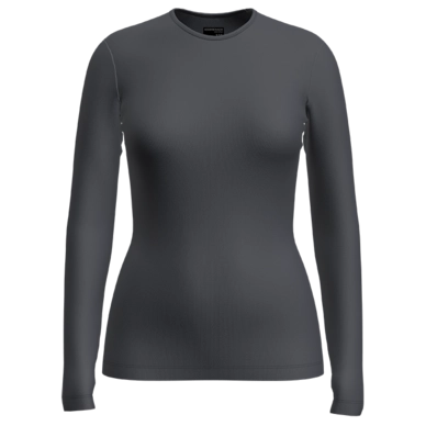 Ondershirt Icebreaker Women 175 Everyday LS Crewe Graphite