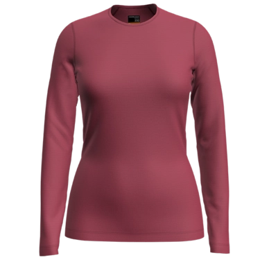 Ondershirt Icebreaker Women 200 Oasis LS Crewe Electron Pink
