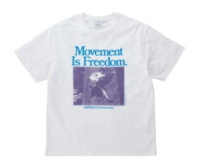 Gramicci Men Movement Tee White T-Shirt