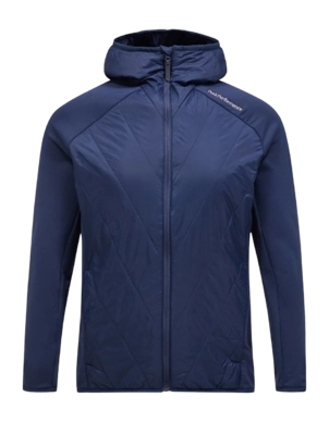 Jas Peak Performance Men Insulated Hybrid Hood Blue Shadow