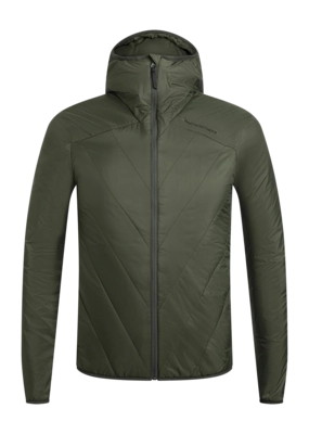 Veste Peak Performance Homme Insulated Liner Hood Jacket Forest Night