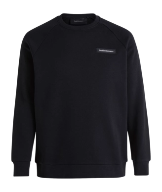 Pull Peak Performance Homme Logo Sweatshirt Black