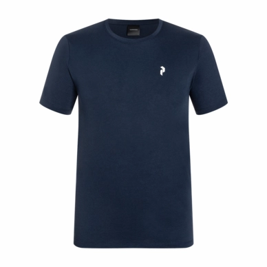 T-Shirt Peak Performance Outdoor Logo Tee Herren Blue Shadow