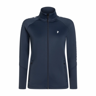 Jas Peak Performance Women Rider Mid Zip Jacket Blue Shadow 2023
