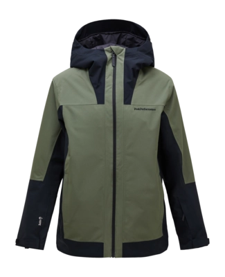 Skijacke Peak Performance Rider Tech Insulated Jacket Herren Pine Needle Black
