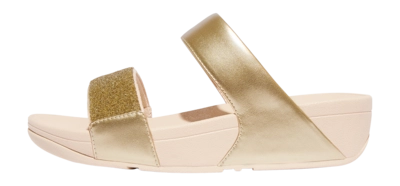 Tongs FitFlop Femme Lulu Opul Slides Platino