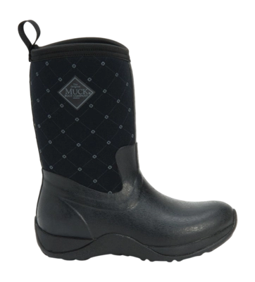 Outdoorlaars Muck Boot Women Arctic Weekend Prints Black Quilt Nitracel