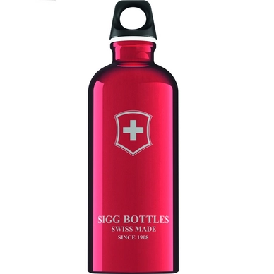 Wasserflasche Sigg Swiss Emblem Rot 0,6L