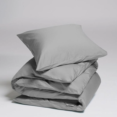 Bettwäsche Yumeko Stone Grey Mako-Satin