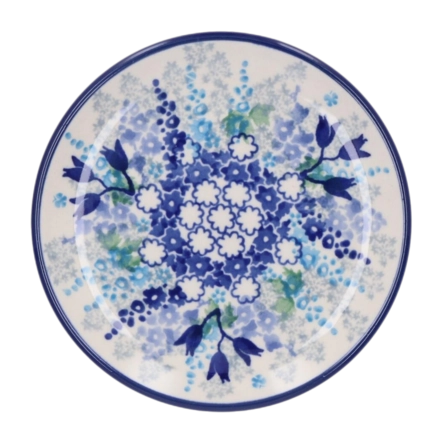 Assiette À Petit Four Bunzlau Castle Blue Garden 12,3 cm | Cuisineetcocotte