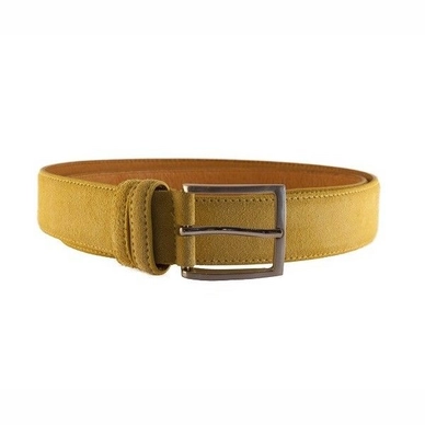Wildleder Gürtel Gelb
