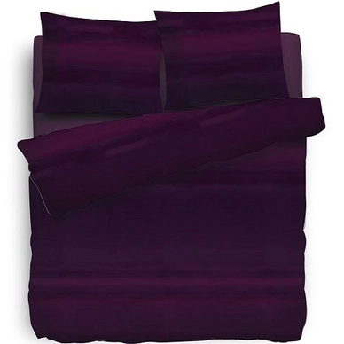 Bettwäsche Refined George Violett Mako-Satin