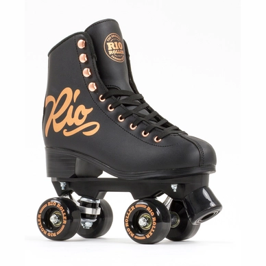 Rolschaats Rio Roller Quad Rio Rose Black