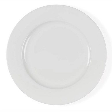 Dinerbord Bitz Porcelain White 27 cm (6-Delig)