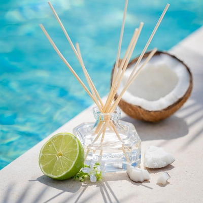 Geurstokjes Durance Reed diffuser 100 ml Coconut Water | Etrias.nl