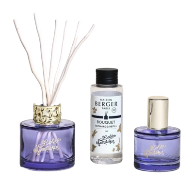 Geurstokjes Set Maison Berger Lolita Lempicka Sticks 80ML + Roomspray 50ml Parme