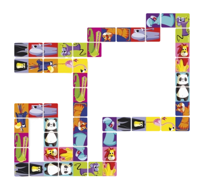 Gezelschapsspel Janod Domino Jungle