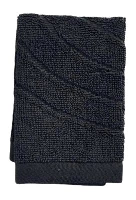 Gesichtshandtuch Zone Denmark Time Black 30 x 30 cm