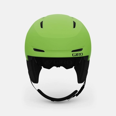 giro-spur-snow-helmet-matte-bright-green-front
