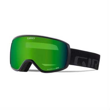 Masque de Ski Giro Balance Black Wordmark Loden Green