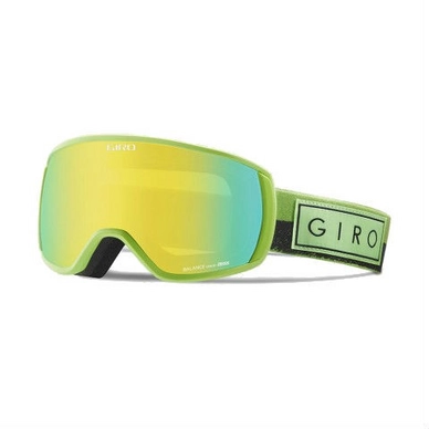 Masque de Ski Giro Balance Lime-Olive Rails Loden Yellow
