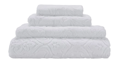 Bath Towel Abyss & Habidecor Gloria White (100 x 150 cm)