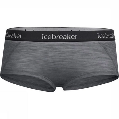 Unterwäsche Icebreaker Sprite Hot Pants Gritstone Heather Schwarz Damen