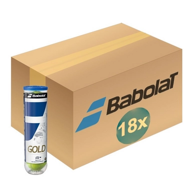 Tennisbal Babolat Gold Pet (Doos 18 x 4)