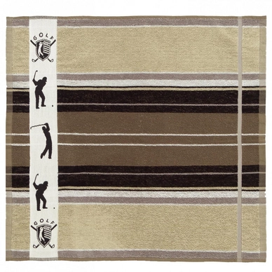 Keukendoeken DDDDD Golf Taupe (Set van 6)
