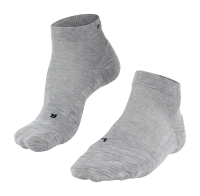 Golfsokken Falke Men GO2 Short Light Grey