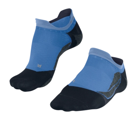 Golfsokken Falke Women GO5 Invisible Blue Note Anatomische pasvorm