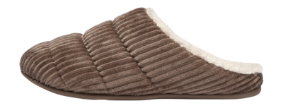 FitFlop Women's Chrissie Fleece-Lined Corduroy Slippers Minky Grey 24