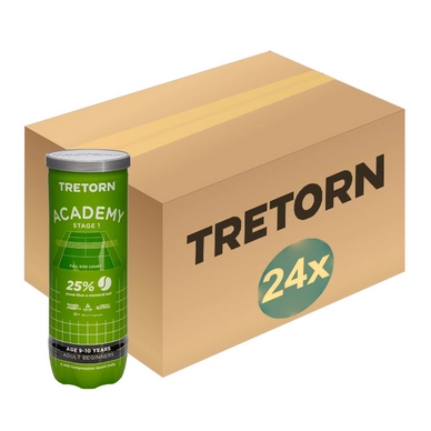 Tennisball Tretorn Academy Green (24 x 3-Tin)