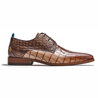 Rehab Men Greg Gradient Croco Brown