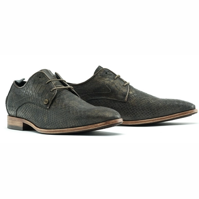 Rehab Men Greg Snake Camo Dark Grey