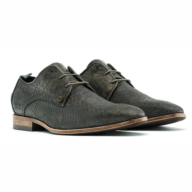 Rehab Men Greg Snake Camo Dark Grey